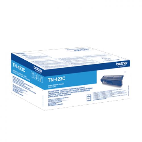 BROTHER Toner cian  HLL8260CDW,HLL8360CDW/HLL9310CDW TN423C 4.000 Pag , Brother , BROTN423C , 4977766771672